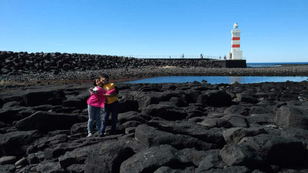 light house in Iceland