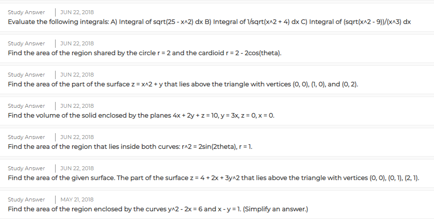 sample questions